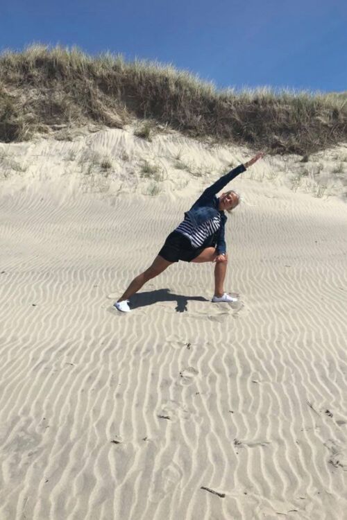 Yoga på Løkken strand